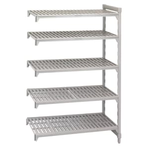 144-CPA183684V5PKG Camshelving Premium Vented Add-On Shelving Unit - 5 Shelves, 36"L x 18"W x 84"H