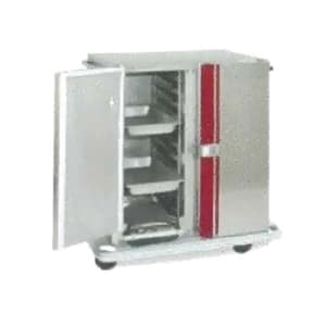 503-PH1860 3/4 Height Insulated Mobile Heated Cabinet w/ (25) Pan Capacity, 120v