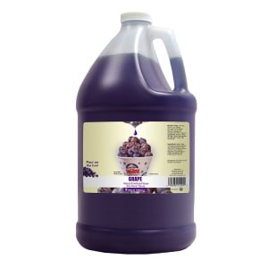 231-1224 Grape Snow Cone Syrup, Ready-To-Use, (4) 1 gal Jugs
