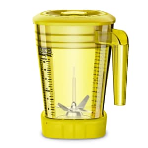 141-CAC93X03 48 oz The Raptor™ Blender Container for MX Series Blenders - Copolyester, Yellow