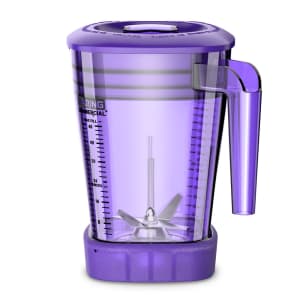 141-CAC93X10 48 oz The Raptor™ Blender Container for MX Series Blenders - Copolyester, Purple