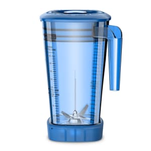 141-CAC9506 64 oz The Raptor™ Blender Container for MX Series Blenders - Copolyester, Blue