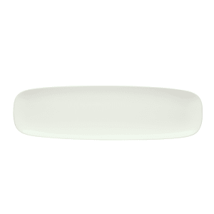 024-9212250 19-3/4" x 5-5/8" Rectangular Islands Platter - Porcelain, Bone White