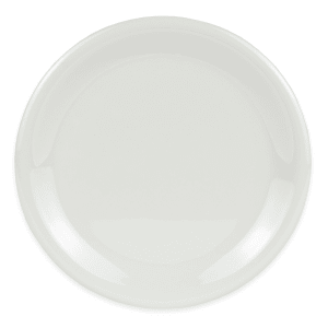 028-3300442 9" Round Melamine Dinner Plate, Bone