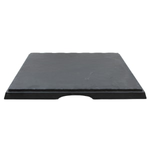 229-MGD1616 16" Square Display Tray, Melamine, Slate