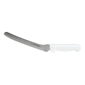 135-31606 8" Sandwich Knife w/ Polypropylene White Handle, Carbon Steel
