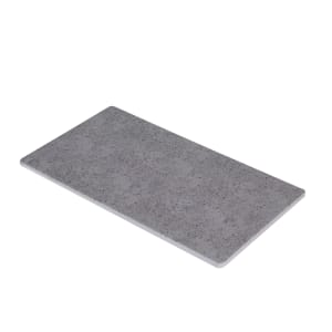 151-152271277 Rectangular Serving Board - 12" x 7", Melamine, Faux Cement