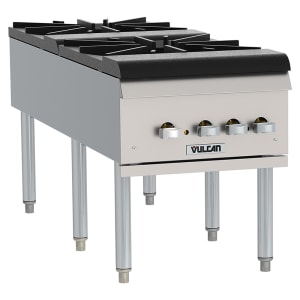 207-VSP200FNG 2 Burner Stock Pot Range, Natural Gas