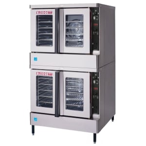 015-MARKVDOUBLE2081 Double Full Size Electric Convection Oven - 11kW, 208v/1ph 