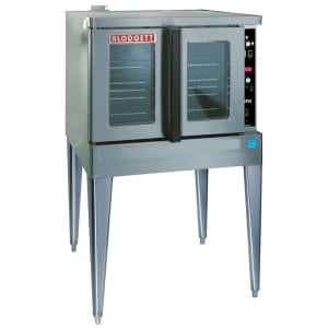 015-DFG100ESSNGLNG Single Full Size Natural Gas Convection Oven - 45,000 BTU 