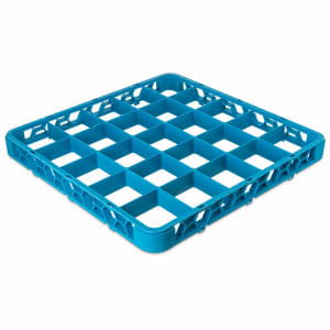 028-RE2514 Full Size Glass Rack Extender w/ (25) Compartments, Blue