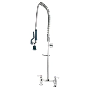 381-17208WL 38"H Deck Mount Pre Rinse Faucet - 1 1/5 GPM, Base with Nozzle