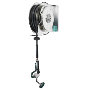T&S B-7132-01 35ft Stainless Steel Open Hose Reel With 3/8 Id