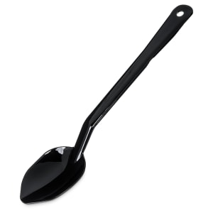 028-4420BK 13" Solid Serving Spoon - Plastic, Black