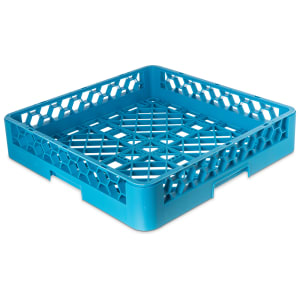 028-RB14 Full-Size Dishwasher Open Rack - Polypropylene, Blue