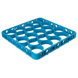 Carlisle REW20S14 Full Size Glass Rack Extender w/ (20) Compartments, Blue