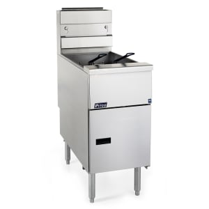 169-SG14RSNG Gas Fryer - (1) 50 lb Vat, Floor Model, Natural Gas