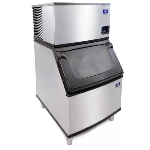399-IYT0450A161D400 490 lb Indigo NXT™ Half Cube Ice Machine w/ Bin - 365 lb Storage, Air Cooled,...