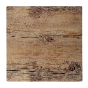 701-M10DW 10" Square Fo Bwa Meta Riser - Melamine, Faux Driftwood