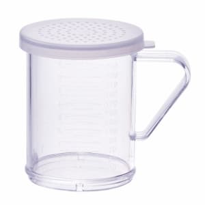 080-PDG10CM 10 oz Shaker/Dredge w/ Handle, Polycarbonate