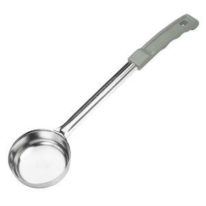 080-FPSN4 4 oz Solid Food Portioner, Gray