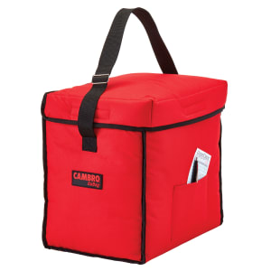 144-GBD13913521 GoBag™ Food Delivery Bag - 13" x 9" x 13", Nylon, Red