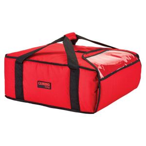 144-GBP318521 GoBag™ Pizza Delivery Bag - 17 1/2" x 20" x 7 1/2", Nylon, Red 