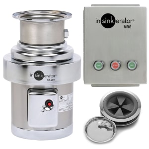 023-SS2007MRS2081 Disposer Pack w/ #7 Adapter & Manual Reverse Switch, 2 HP, 208v/1ph