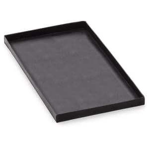 624-32Z4090 Teflon Basket w/ Solid Bottom for eikon™ e2s Series Ovens - 11" x 5 1/2", Black