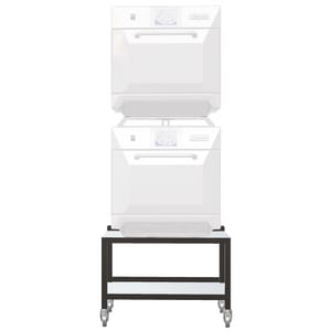 624-STACK19 19" Single Oven Cart w/ Heavy-Duty Stem Casters, For e4 or e4s
