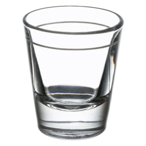634-5120A0007 1 1/2 oz Whiskey Shot Glass with 1 oz Cap Line