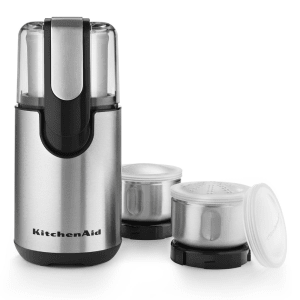 449-BCG211OB Blade Coffee/Spice Grinder w/ 4 oz Stainless Bowl, Push Button, Black