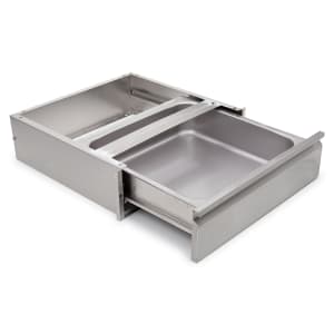 416-DR2020SCS30 Self-Closing Drawer for 30" Wide Tables - Roller Bearings, 20x20x5",Stainless