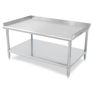 416-EES83060 Equipment Stand w/ Adjustable Galvanized Undershelf & Legs, 60 x 30"
