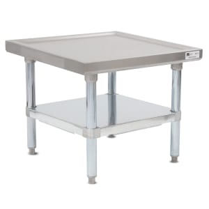416-MS42430GSK 30" Mixer Table w/ Galvanized Undershelf Base, 24"D
