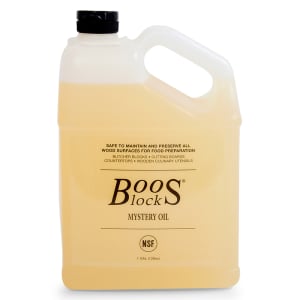 416-MYS128 1 Gal Boos Mystery Oil w/ Mineral Oil & Raw Linseed