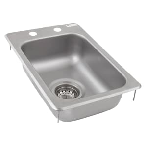 416-PBDISINK101405 (1) Compartment Drop-in Sink - 10" x 14", Drain Included