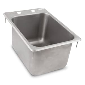416-PBDISINK101410 (1) Compartment Drop-in Sink - 10" x 14", Drain Included