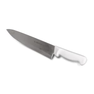 135-31601 10" Chef's Knife w/ Polypropylene White Handle, Carbon Steel