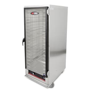 503-HL118 Full Height Non-Insulated Mobile Heated Cabinet w/ (18) Pan Capacity, 120v 