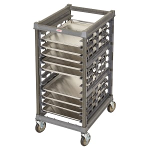 144-UPR1826H12580 25 1/2"W 12 Sheet Pan Rack w/ 3" Bottom Load Slides