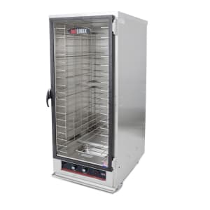503-HL218 Full Height Non-Insulated Mobile Heated Cabinet w/ (18) Pan Capacity, 120v