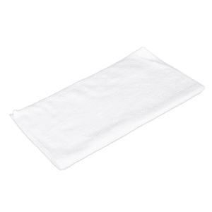 867-MFMP12WH 12" Square Multi-Purpose Towel - Microfiber, White
