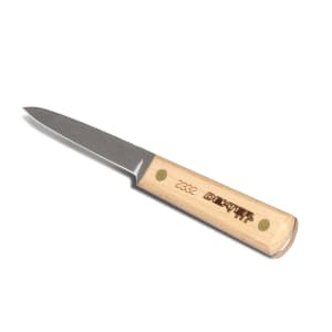 135-15271 3 1/4" Paring Knife w/ Beech Handle, Carbon Steel