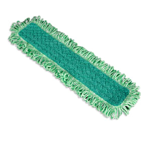 007-Q426 24" Hygen Dust Pad with Fringe - Microfiber, Green
