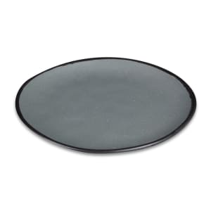 284-CS100GR 10 1/2" Round Melamine Dinner Plate, Speckled Gray