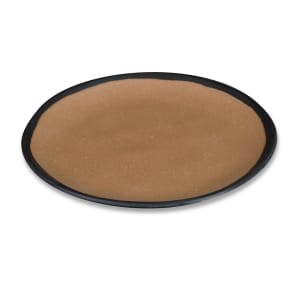 284-CS70TP 7" Round Melamine Bread Plate, Speckled Taupe