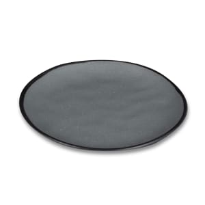 284-CS90GR 9" Round Melamine Dinner Plate, Speckled Gray