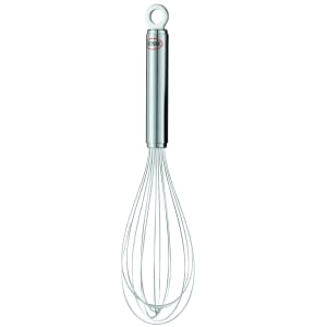 165-95600 10.6" Egg Whisk w/ Round Handle & 14 Wires, Stainless