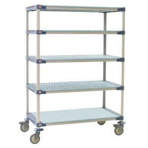 001-5X367PG4 MetroMax 4™ Polymer Louvered/Solid Shelf Kit - 60"W x 18"D x 80"H